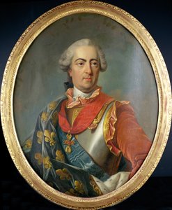 Ritratto di re Luigi XV (1710-74) di Francia, con l